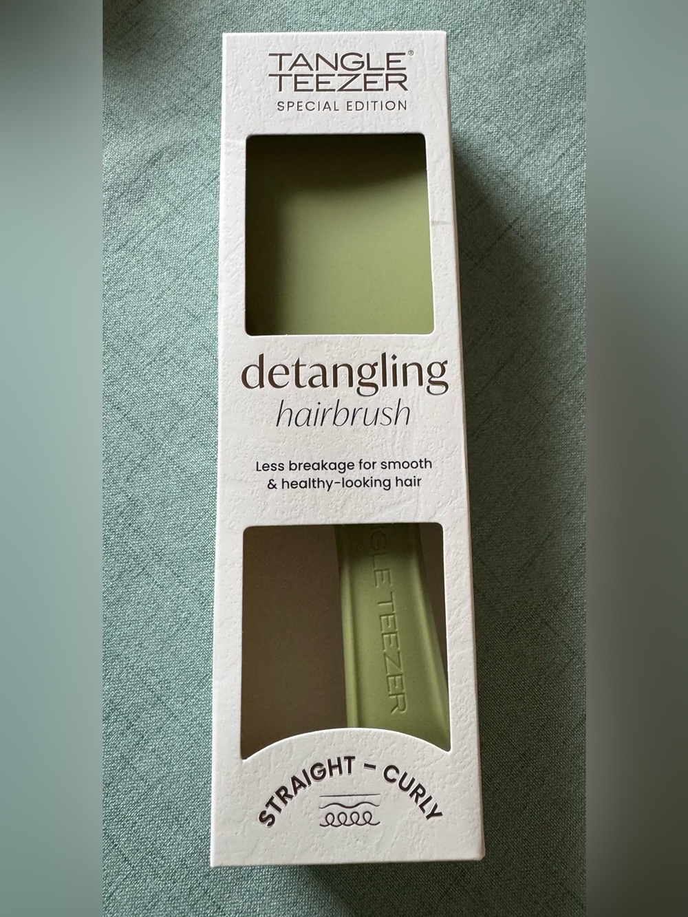 Tangle Teezer Special Edition Olive Green Detangling Hairbrush